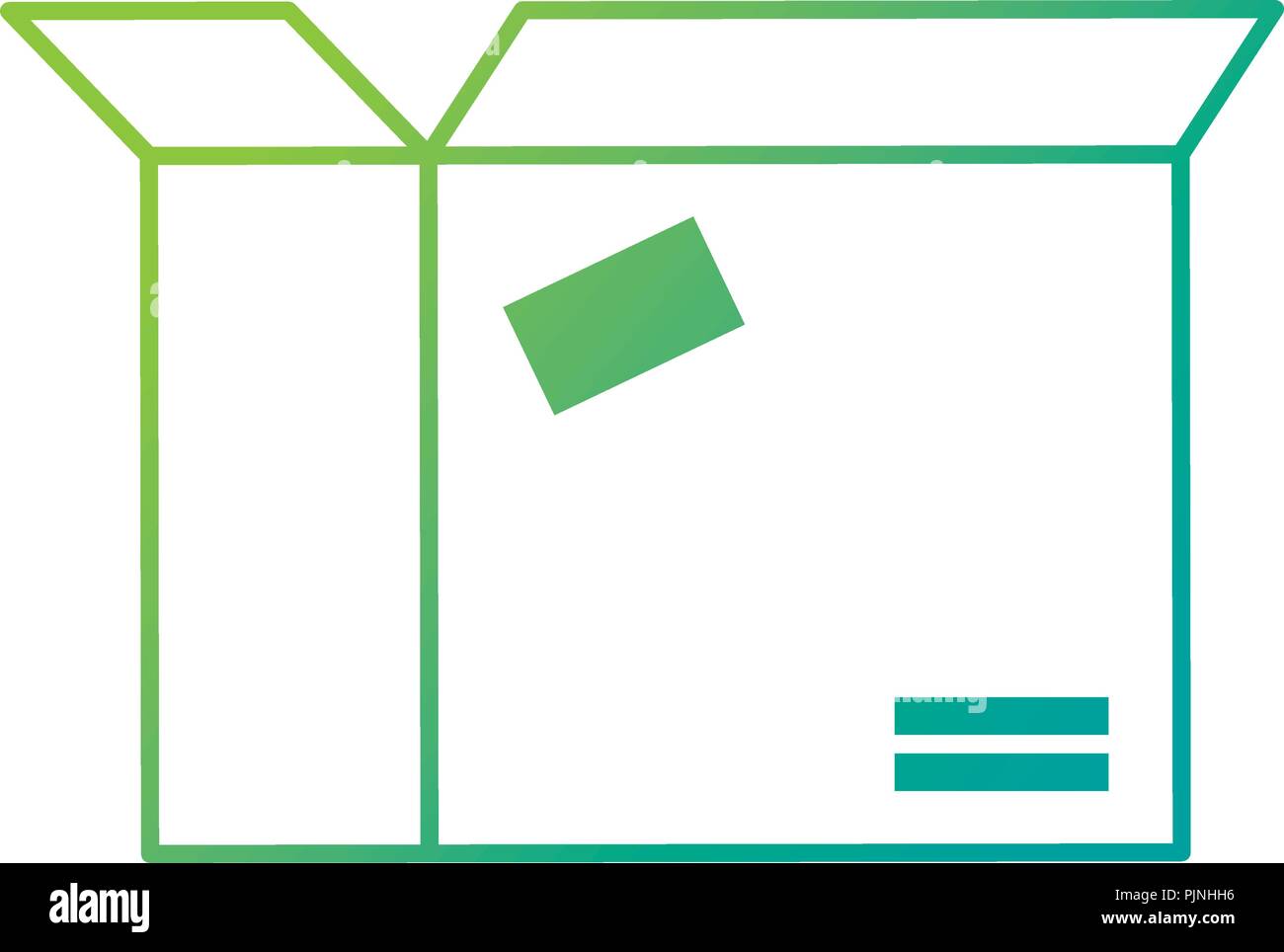 packing box carton icon Stock Vector Image & Art - Alamy