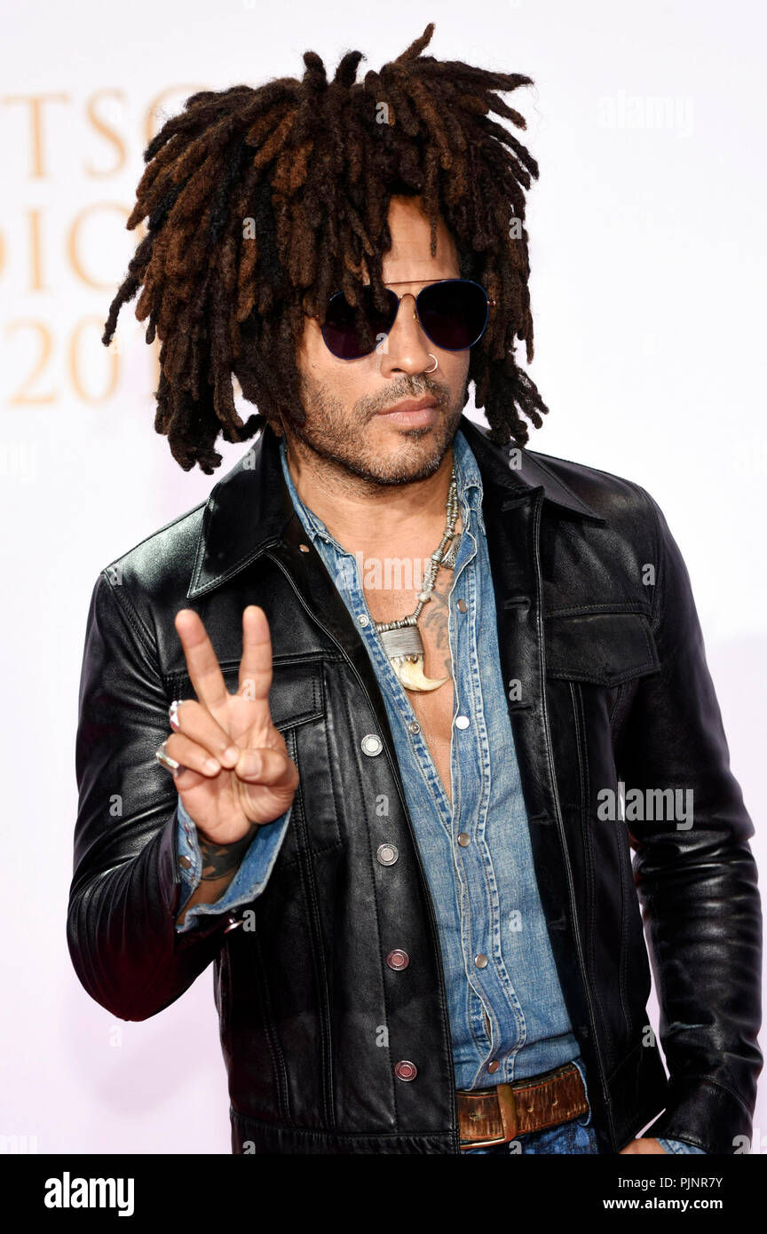 Hamburg, Deutschland. 06th Sep, 2018. Lenny Kravitz at the presentation of the German Radio Prize 2018 in the Eventcenter Schuppen 52. Hamburg, 06.09.2018 | usage worldwide Credit: dpa/Alamy Live News Stock Photo