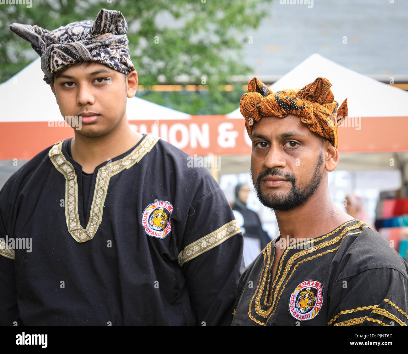 London, UK, 8th Sept 2018. Pencak Silat martial arts demonstration