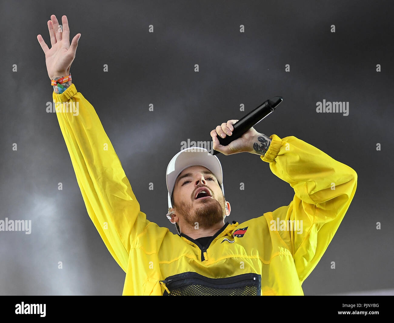 Casper Rapper Toronto Berlin, Germany. 08th Sep, 2018. The rapper Casper is on stage at the ...