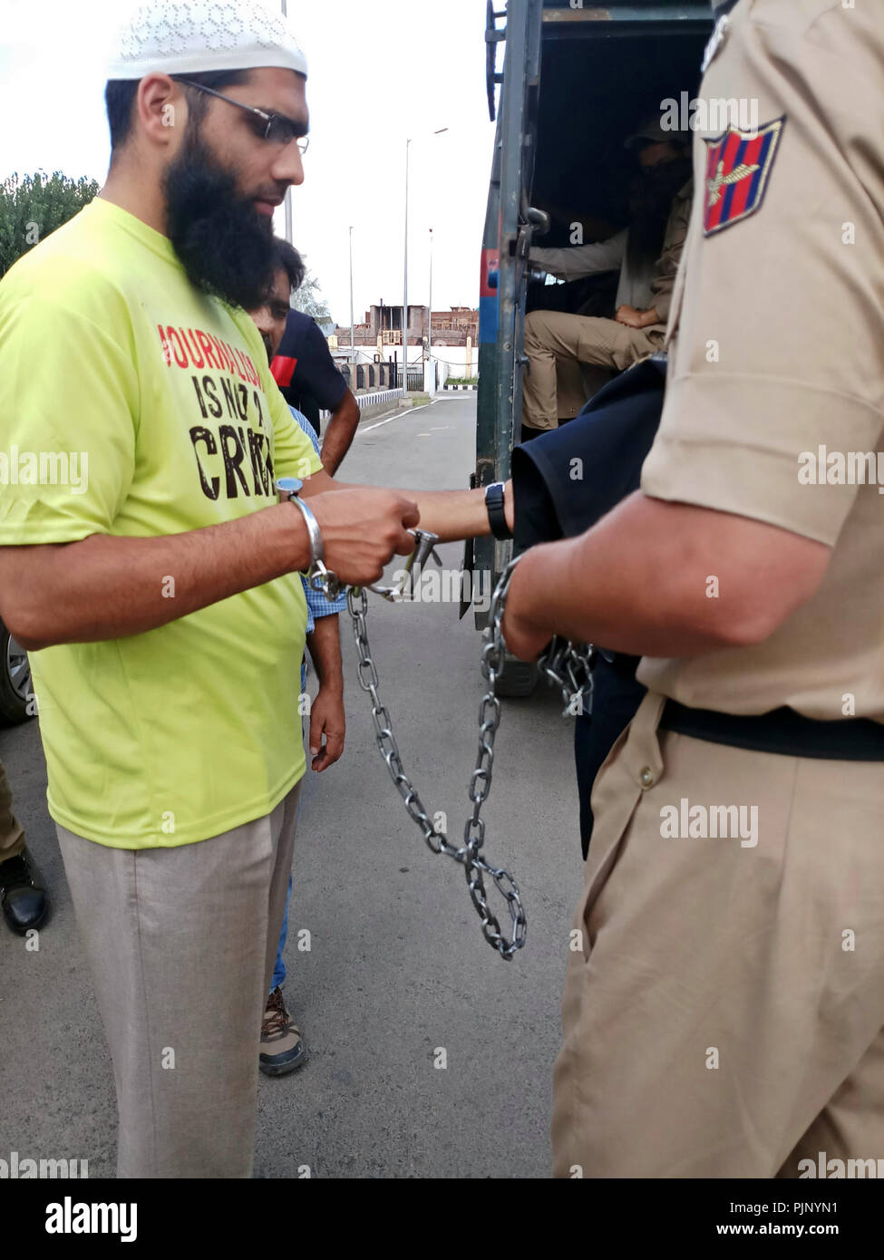India kashmir journalist arrested hires stock photography and images