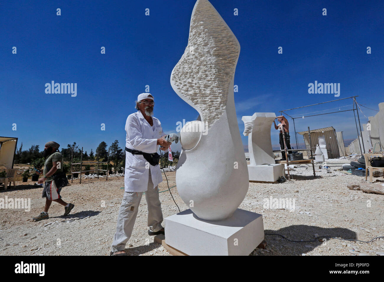 International sculpture symposium held in hi-res stock photography and  images - Alamy