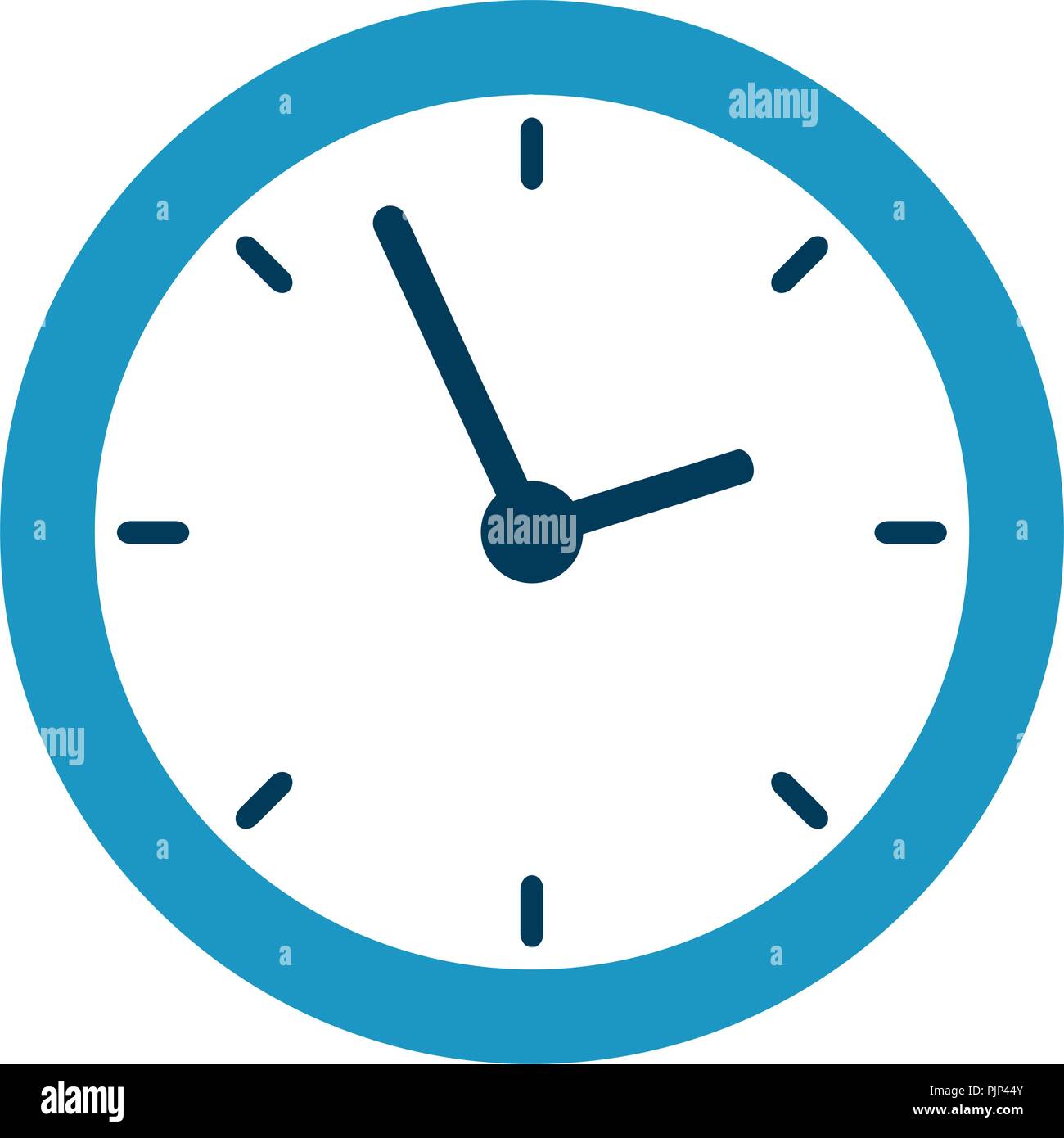 time clock with shield Stock Vector