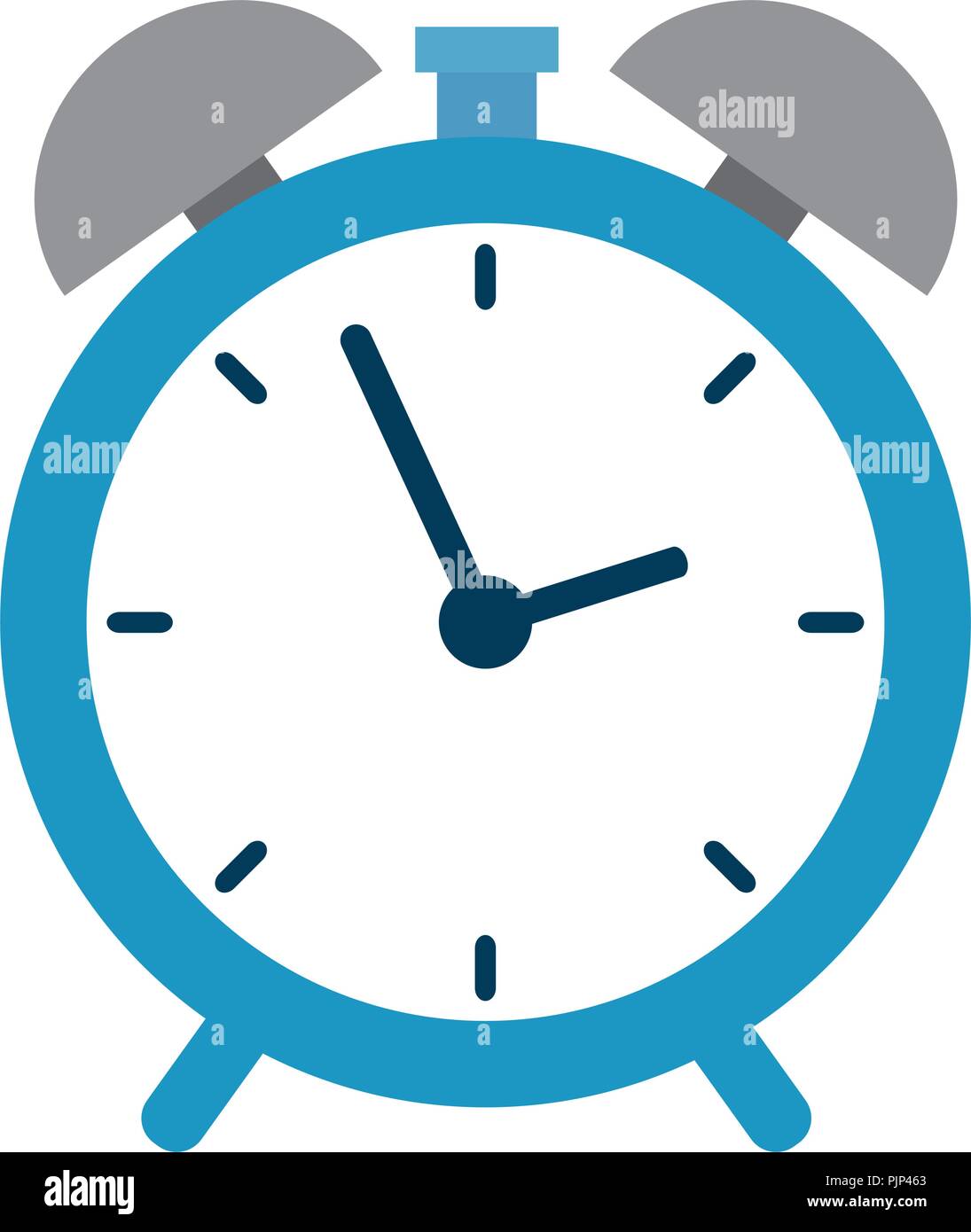 alarm time clock isolated icon Stock Vector Image & Art - Alamy