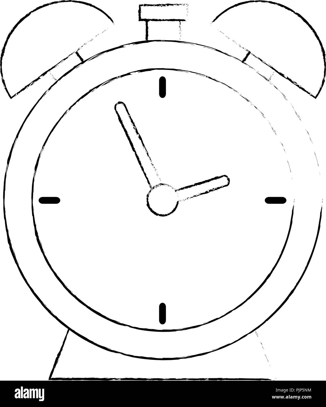 alarm time clock isolated icon Stock Vector Image & Art - Alamy