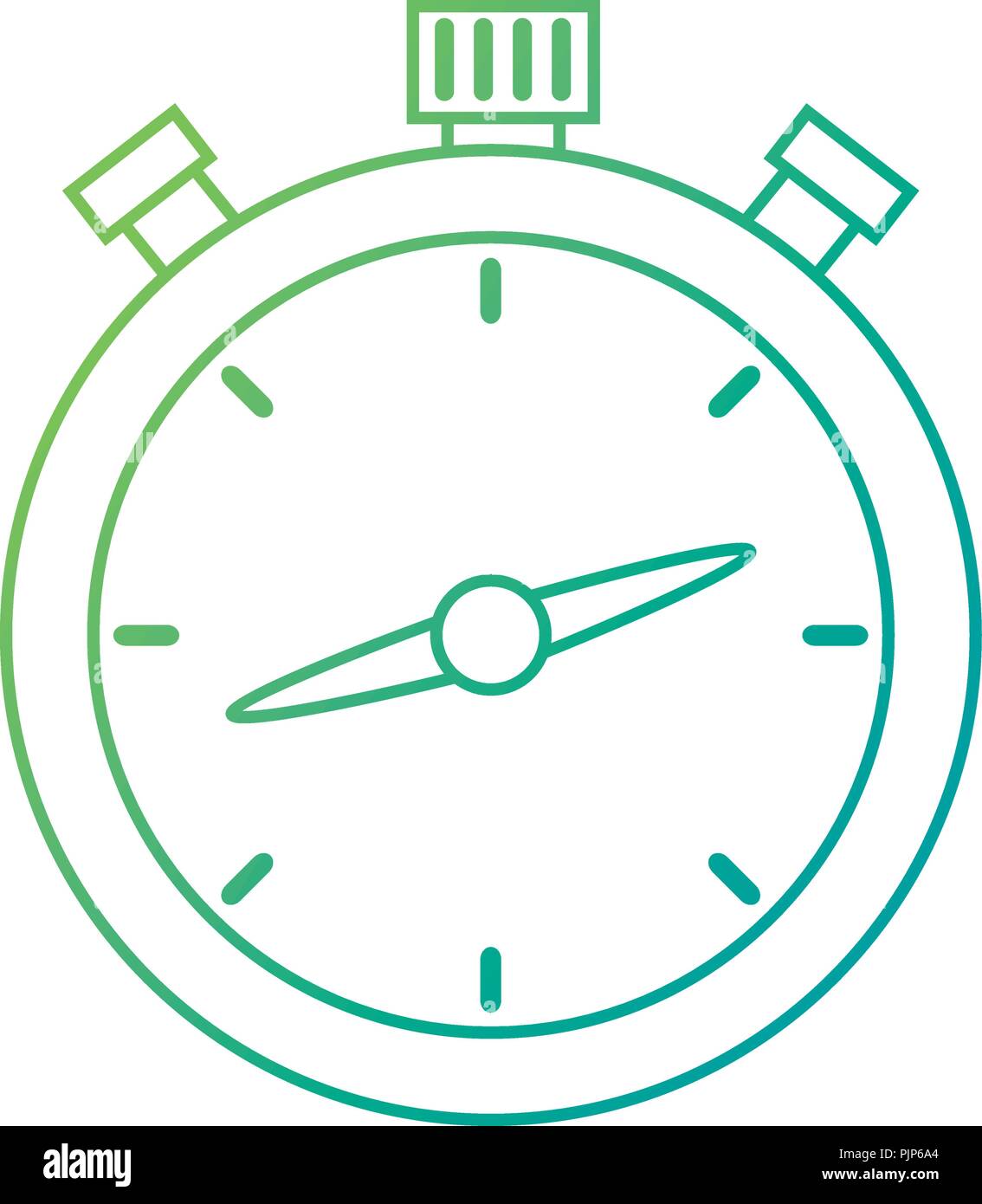 chronometer timer isolated icon Stock Vector Image & Art - Alamy