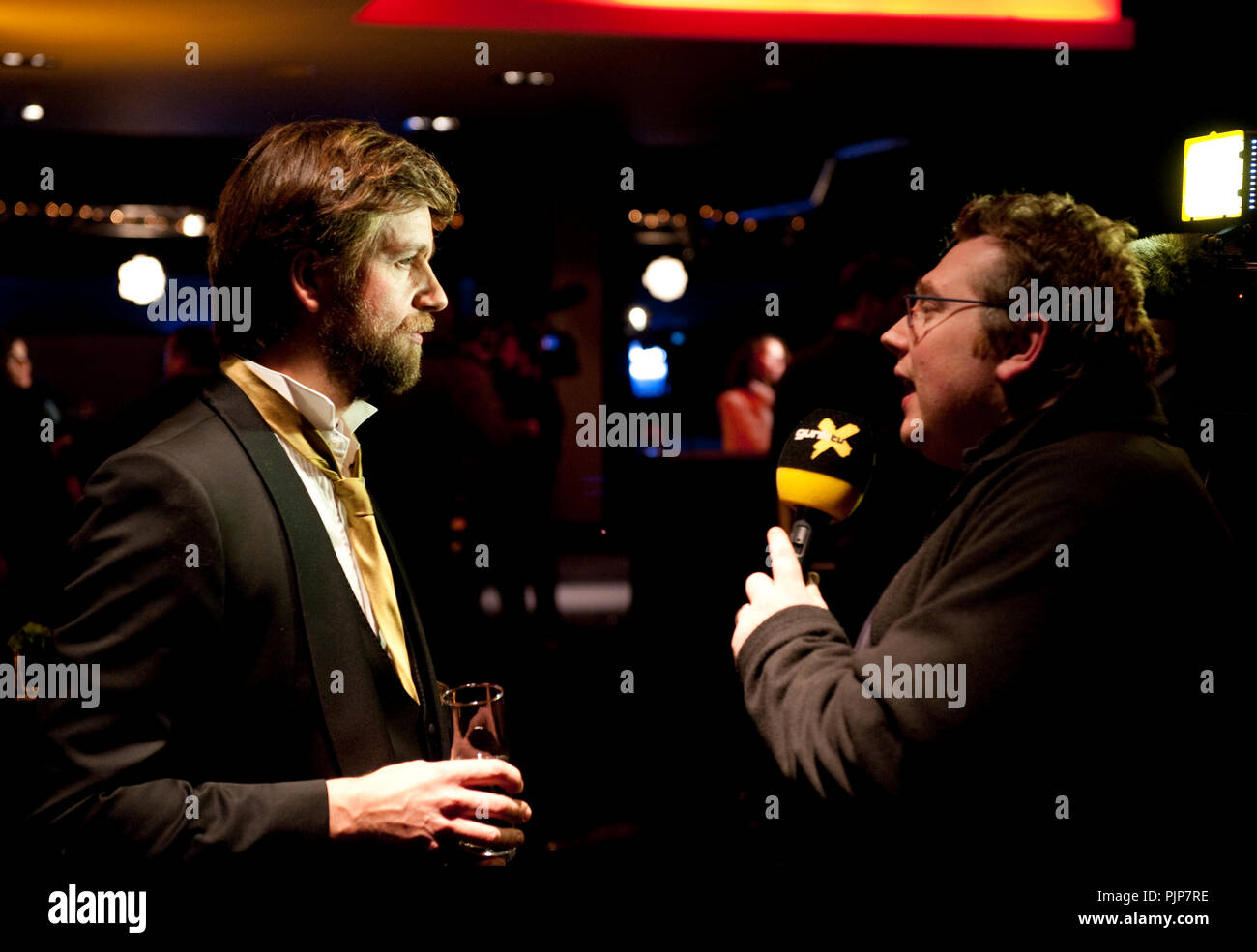 Flemish actor Koen De Graeve at the premiere of the movie Smoorverliefd ...