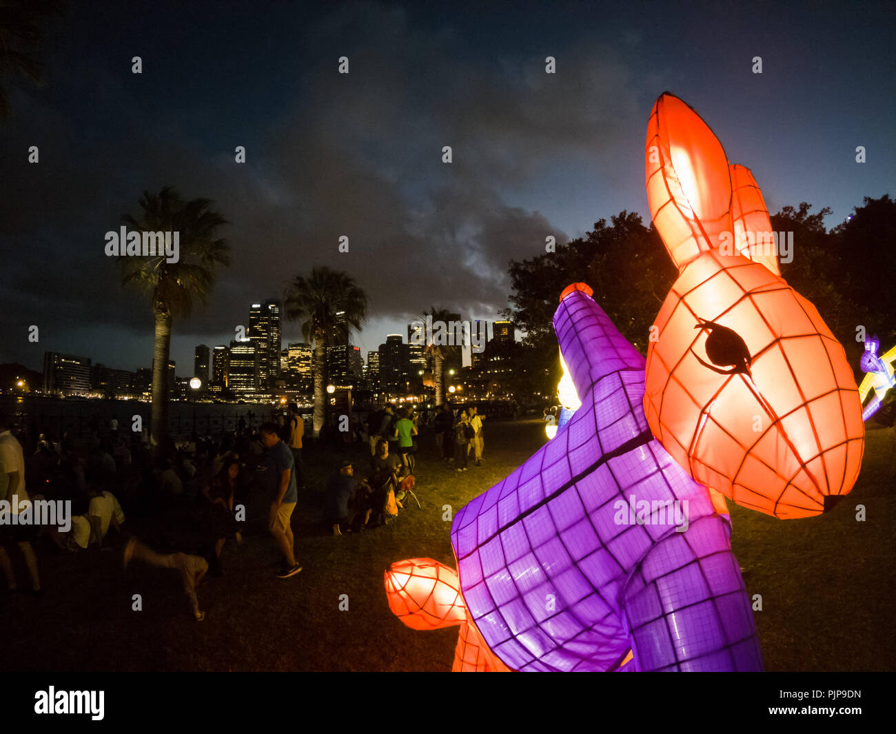 'The Rabbit' Tai Chi Bunnies pictured are one of the giant zodiac ...