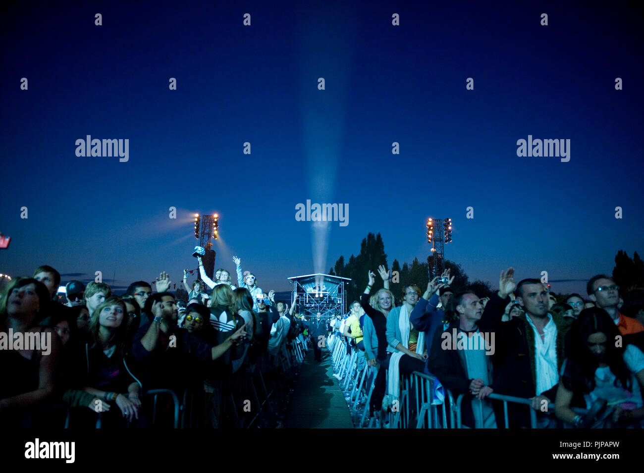 Ambiance impressions of the Laundry Day techno festival in Antwerp