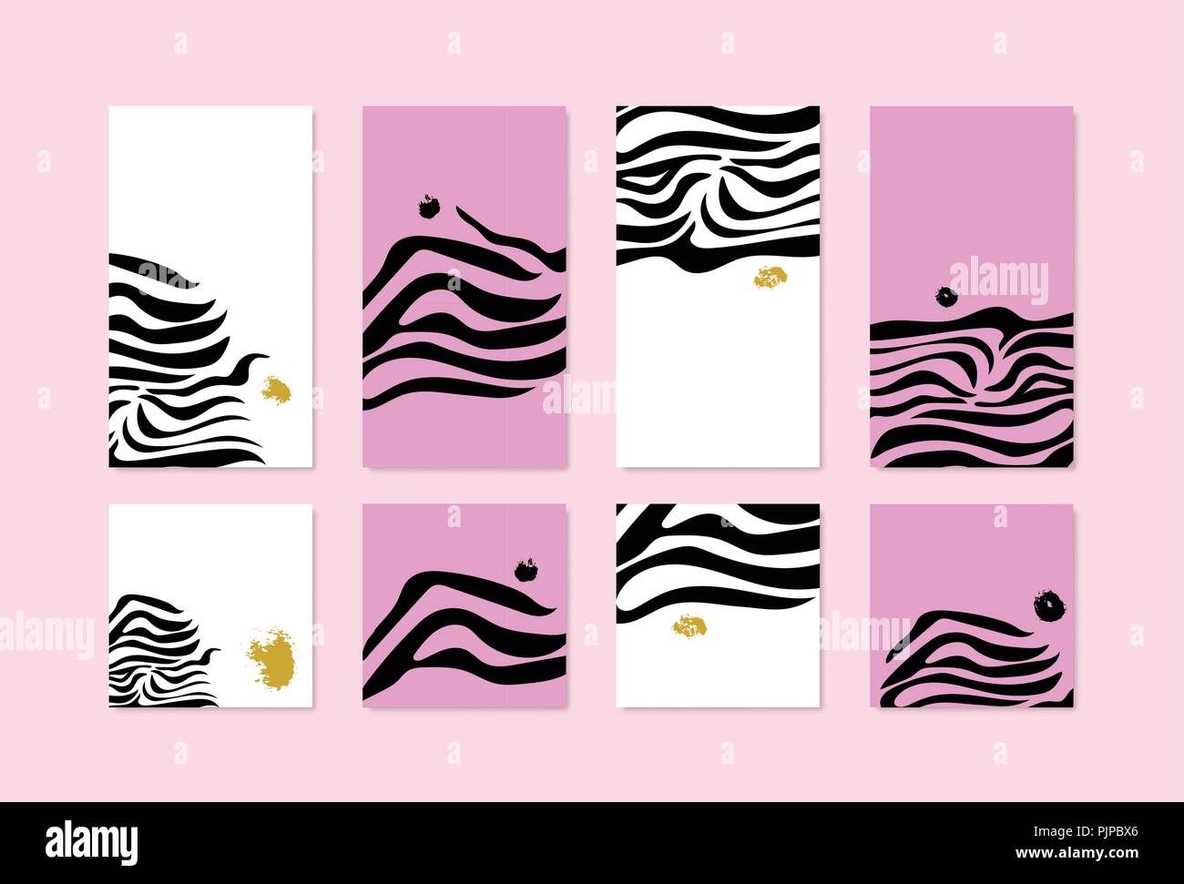 Zebra Social Pattern Zebra social structure Stock Vector Images - Alamy