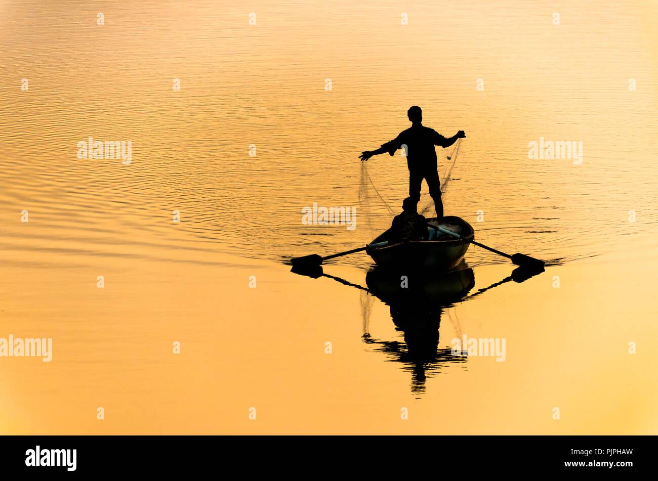 Preparing to Catch.. Stock Photo