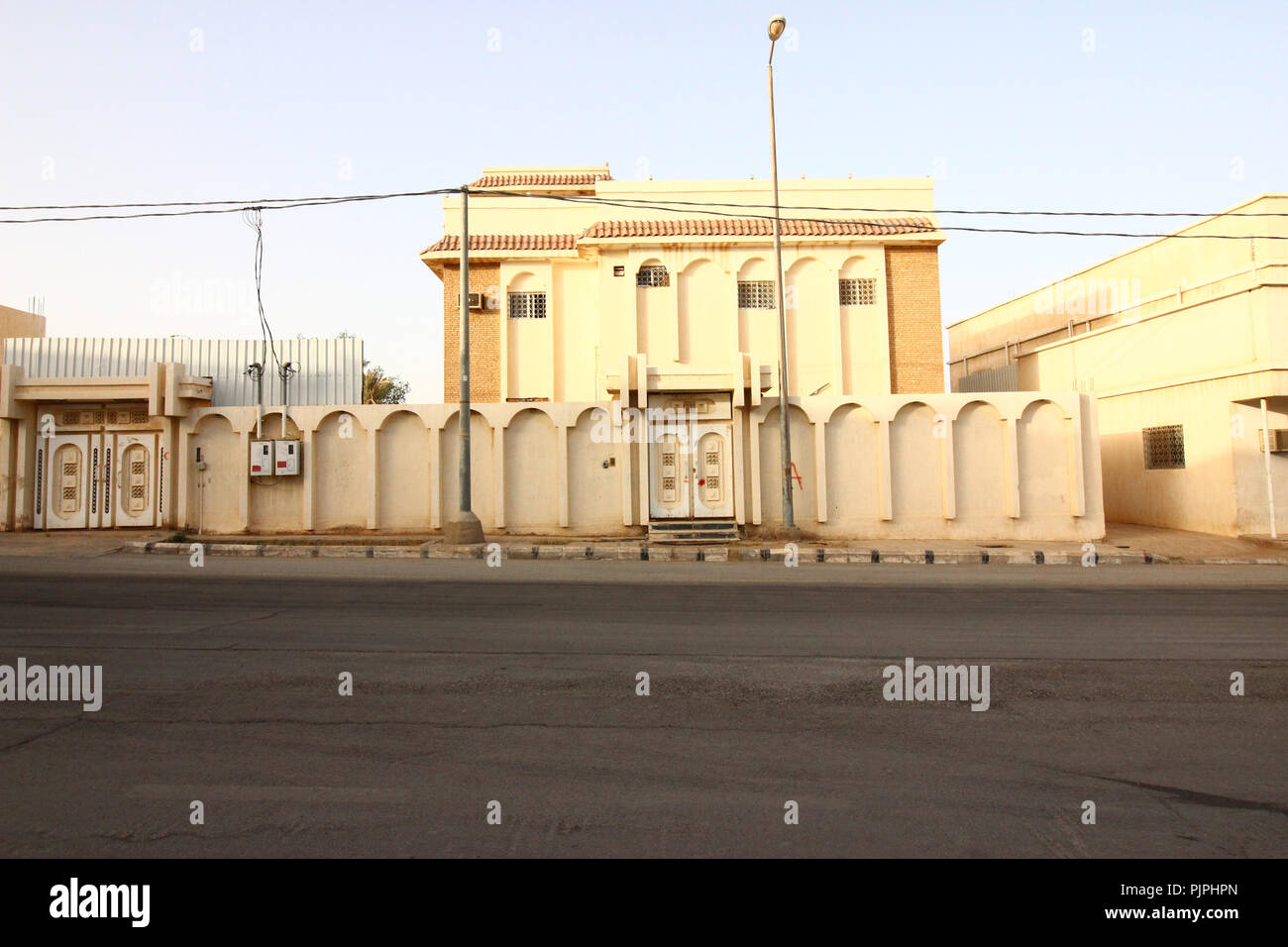 A Saudi Arabian home design Stock Photo