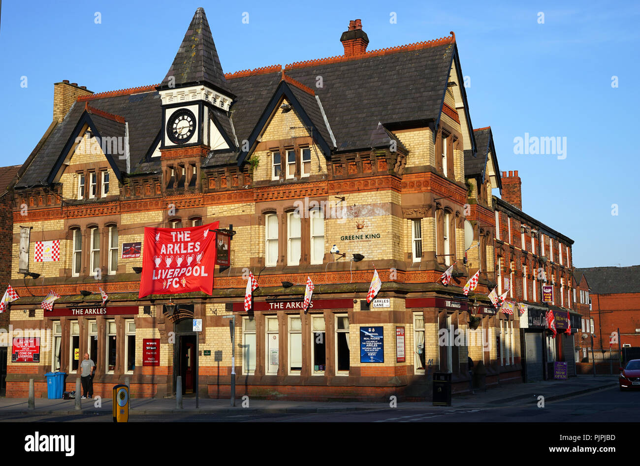 The Arkles Public house, Arkles Lane, Anfield Liverpool 4. A popular