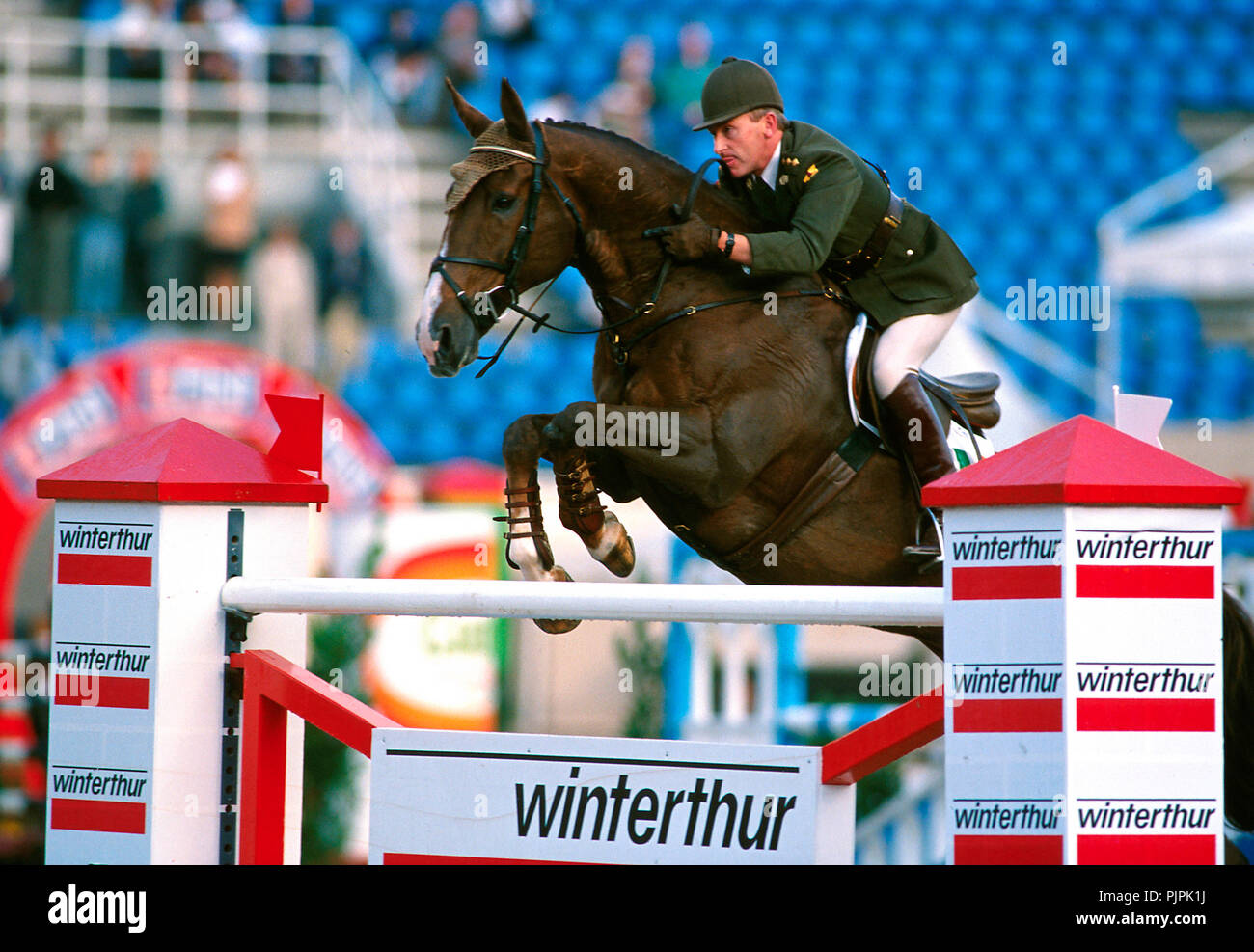 World Equestrian Games, Rome, 1998, Capt. John Ledingham (IRE) riding