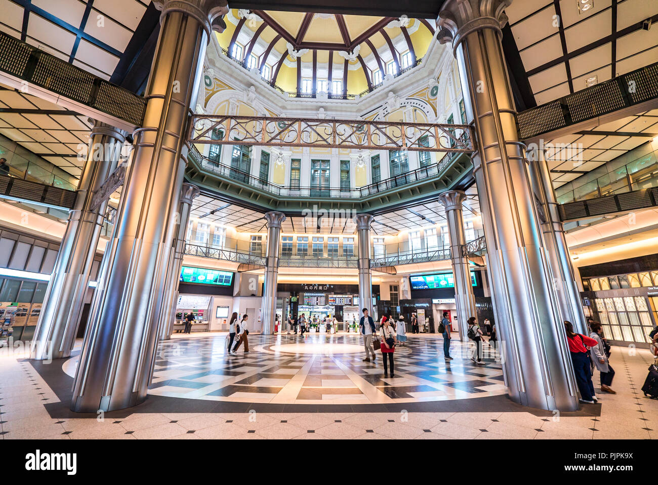 Tokyo Station A Railway Station In The Marunouchi Business District Of Chiyoda Tokyo Japan Stock Photo Alamy