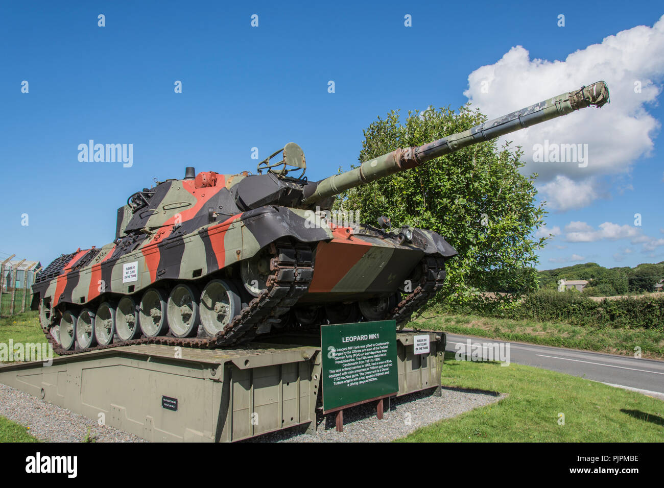 Welsh Tank Tanks old military base hi-res stock photography and images - Alamy