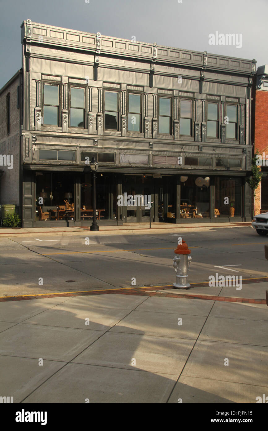 Main Street in downtown Farmville, VA, USA Stock Photo - Alamy