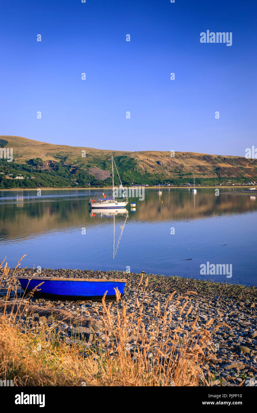 Afon Mawddach at Fairbourne Barmouth Gwynedd Wales Stock Photo Alamy
