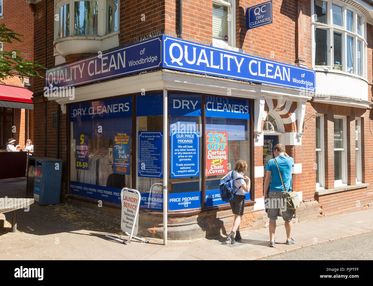 Dry cleaners shop hires stock photography and images Alamy