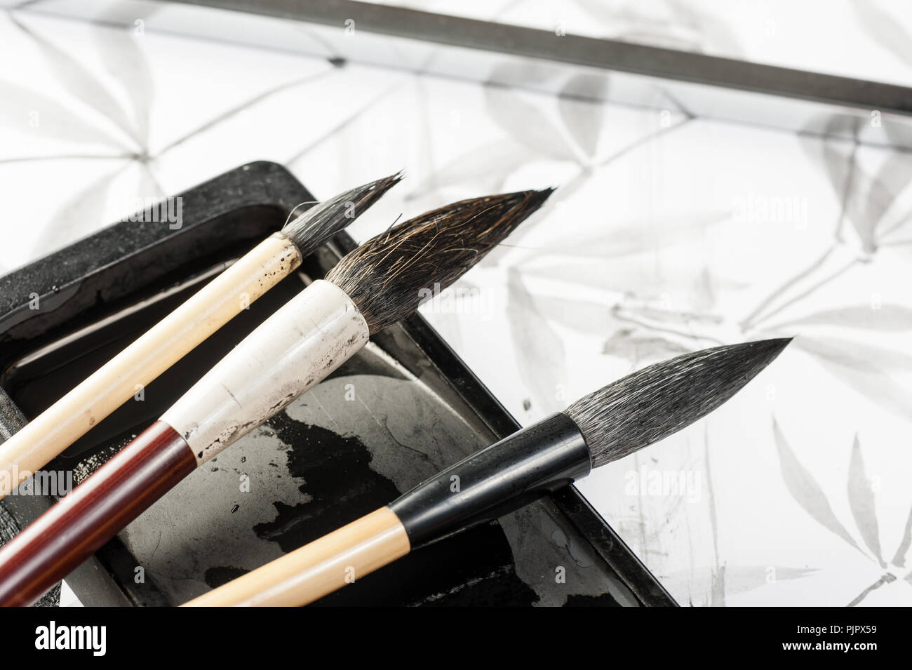 traditional writing brush, Japanese writing brush, Chinese writing