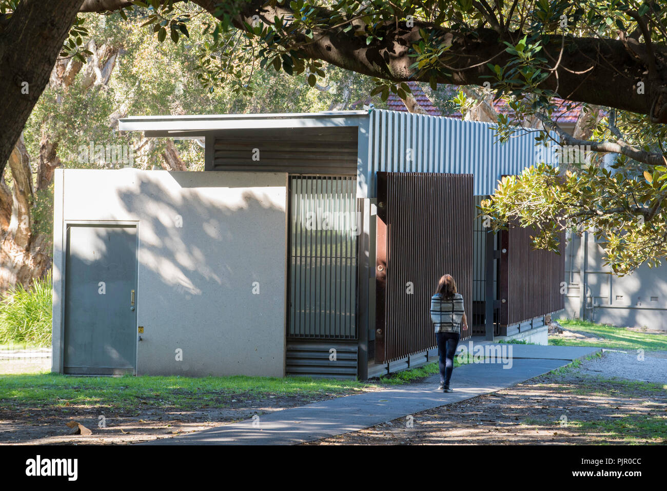 Public conveniences (toilets) in Centennial Park Sydney, Australia
