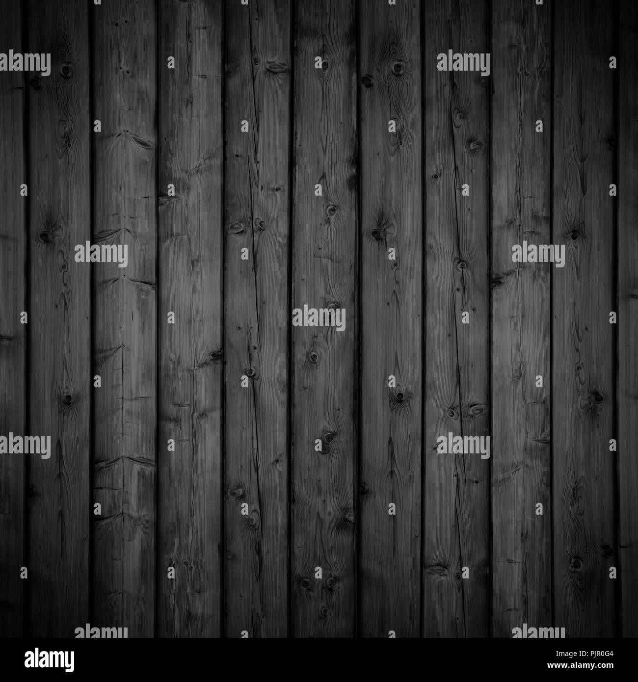 natural pattern wooden texture or black planks background Stock Photo