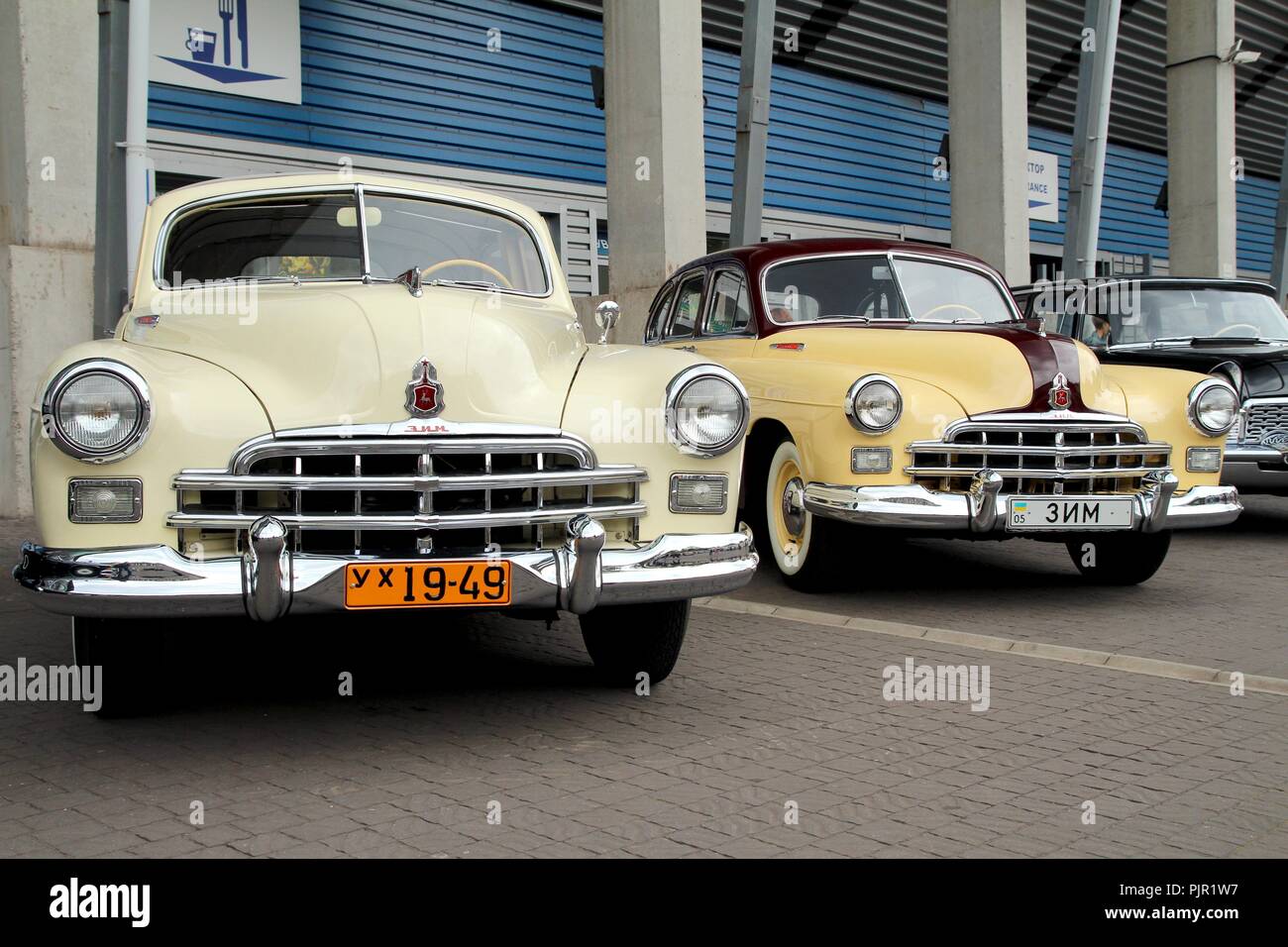 Retromotorfest, Vintage car festival Stock Photo Alamy