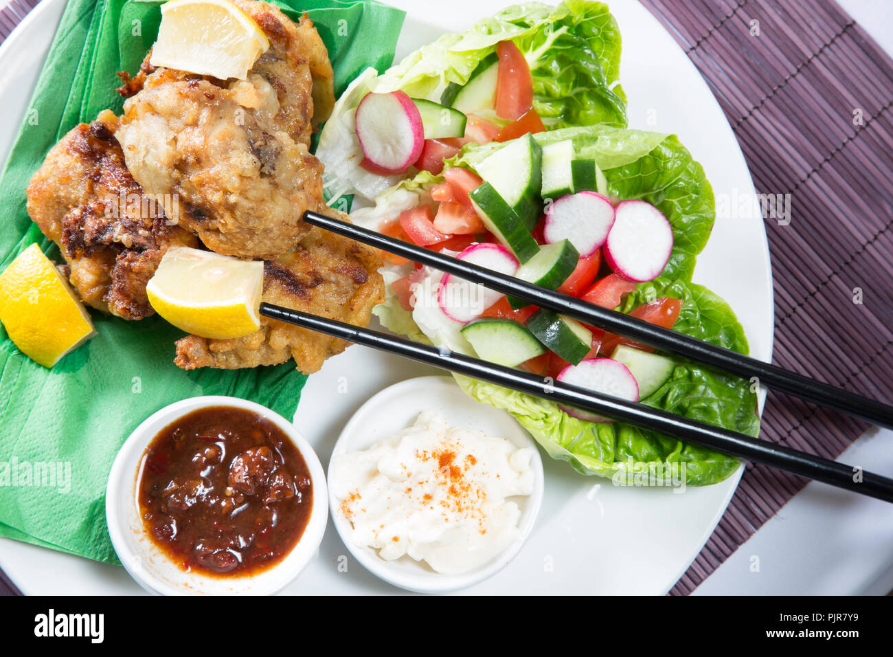 Chicken karaage hires stock photography and images Alamy