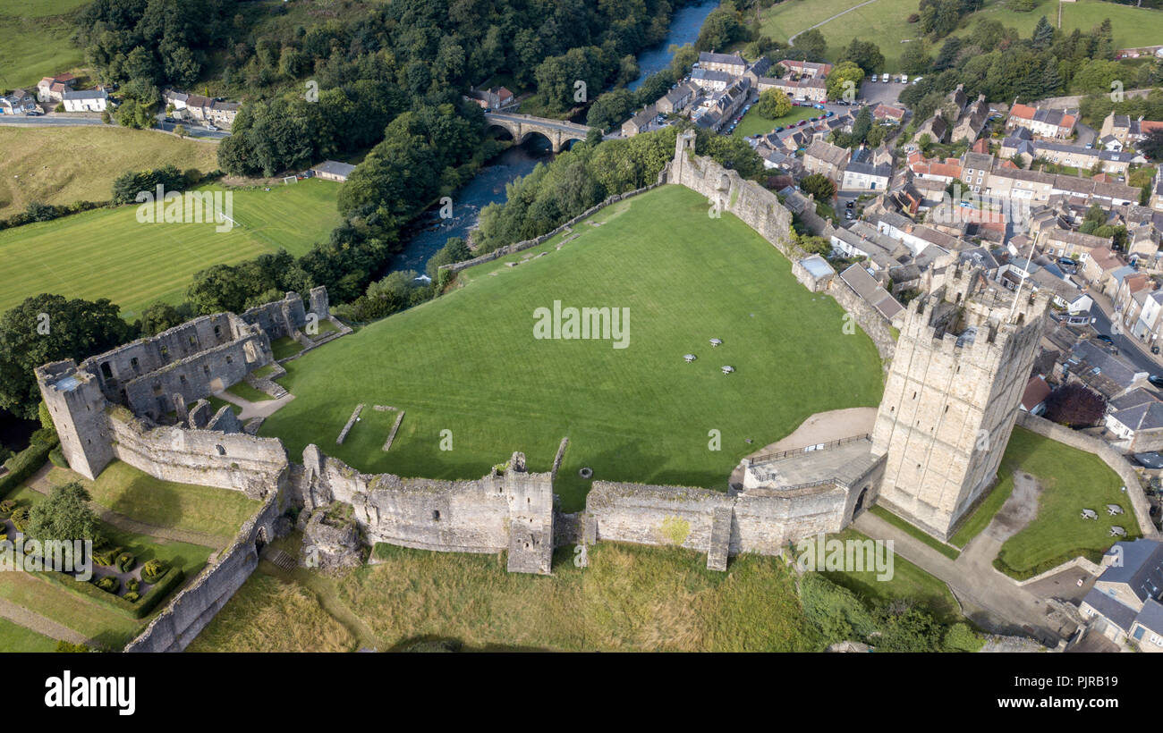 Richmond Castle, Richmond, Yorkshire Stock Photo - Alamy