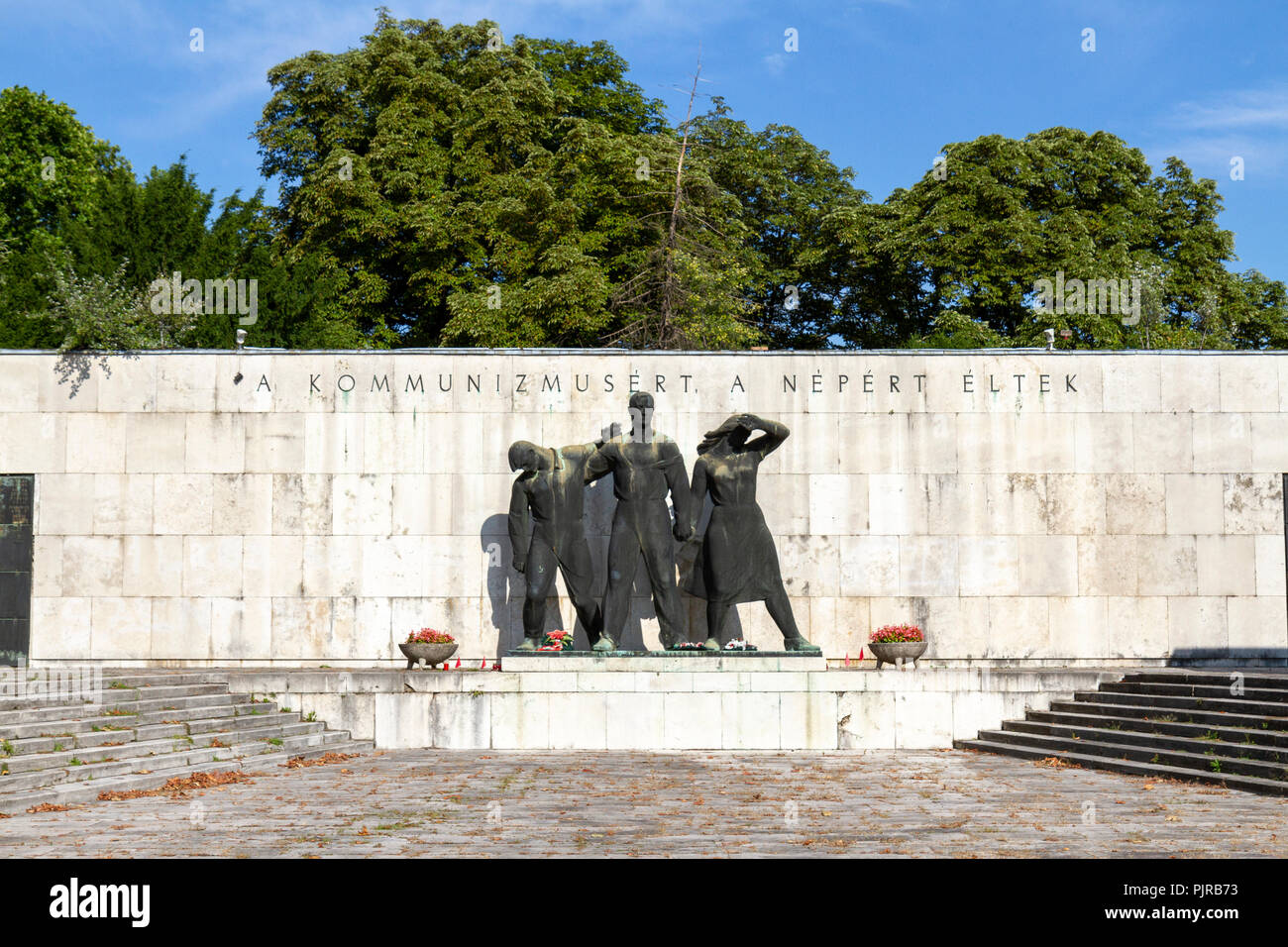 Labor Movement Mausoleum in the Kerepesi Cemetery (Fiume Road National Graveyard), Budapest, Hungary. Stock Photo