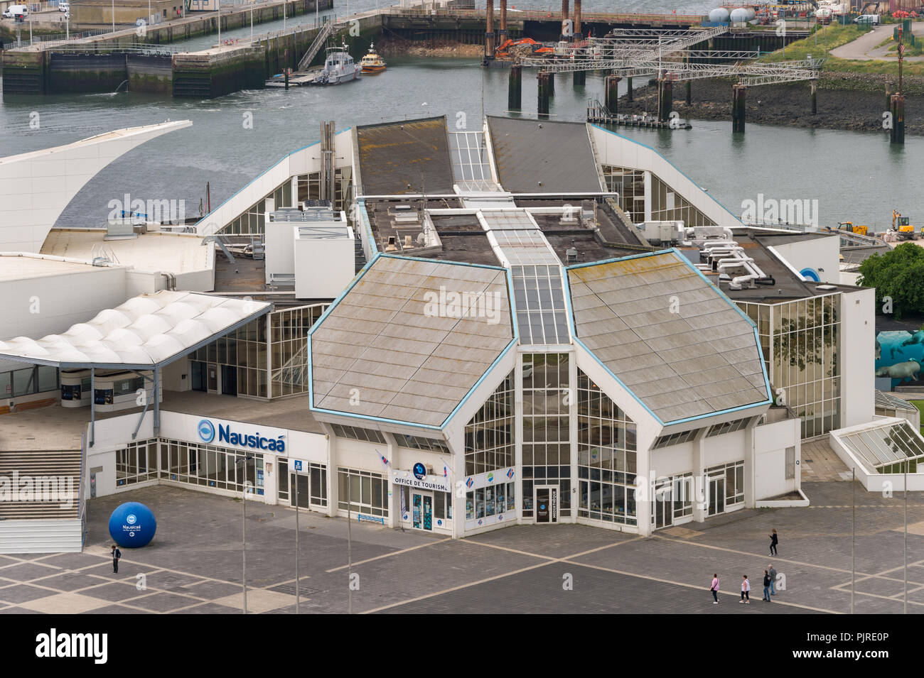 Boulogne-sur-Mer, France - 16 June 2018: Nausicaa National Sea Centre building. Stock Photo