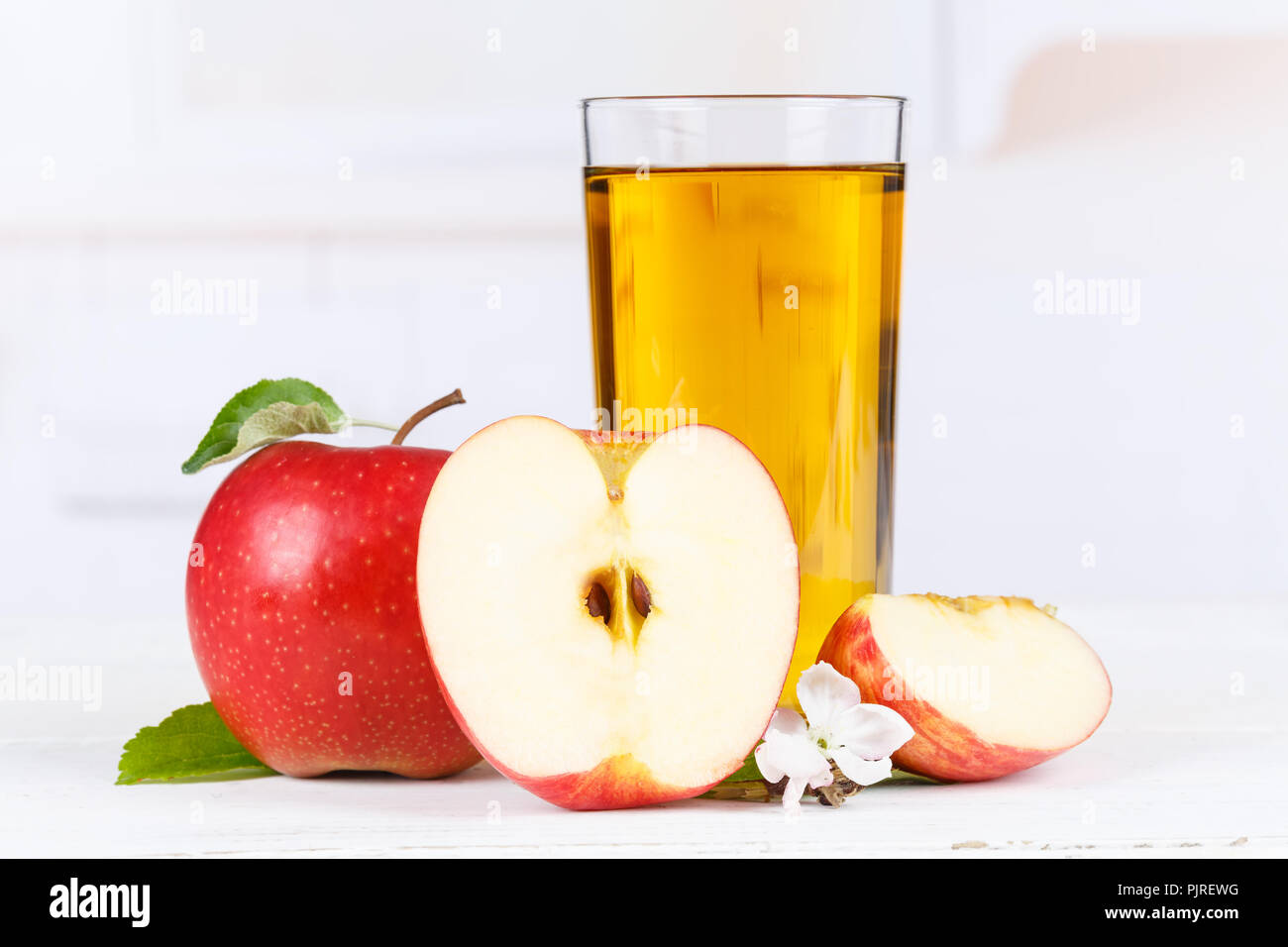 Apple juice fruit apples drink beverage glass Stock Photo Alamy