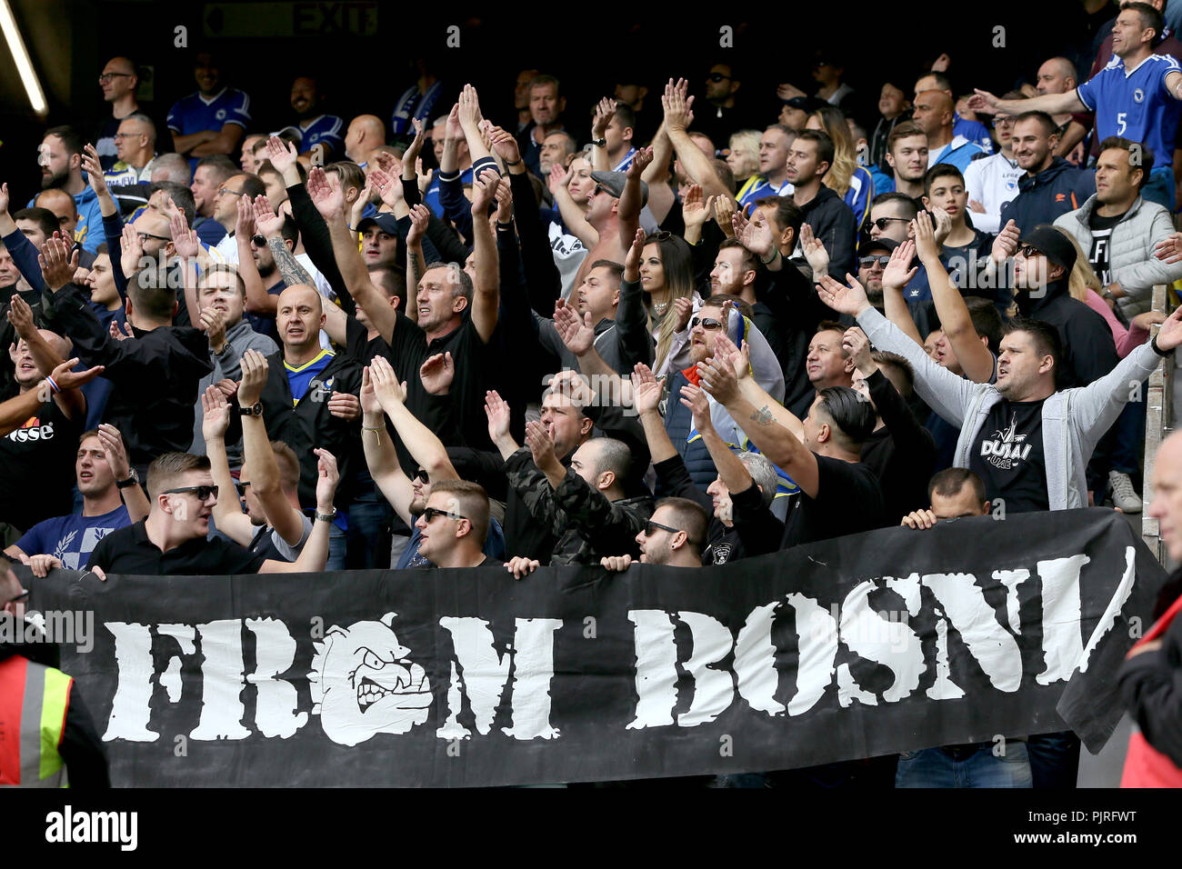 Bosnia and herzegovina fans hi-res stock photography and images - Alamy