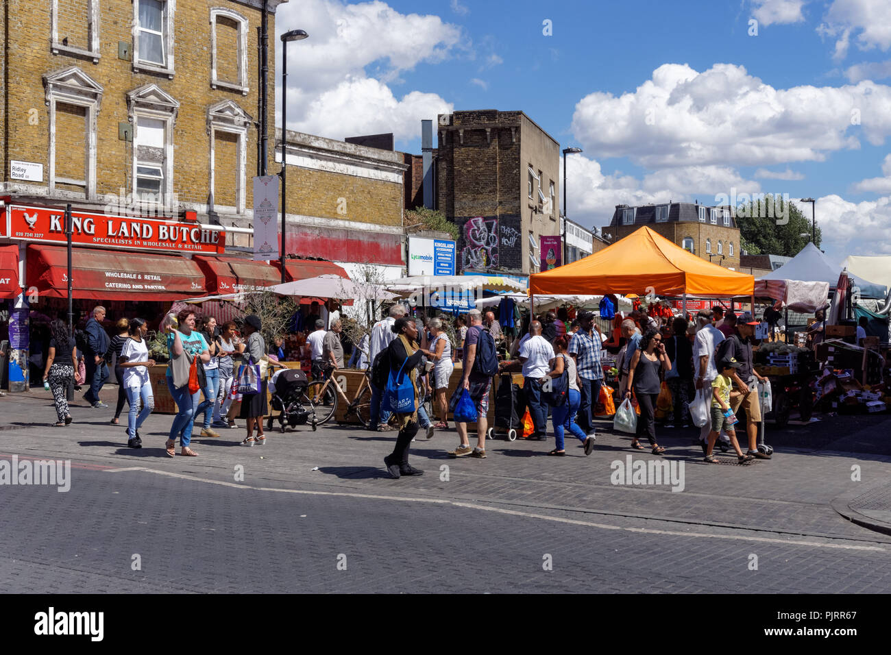 Ridley road market dalston hackney hires stock photography and images