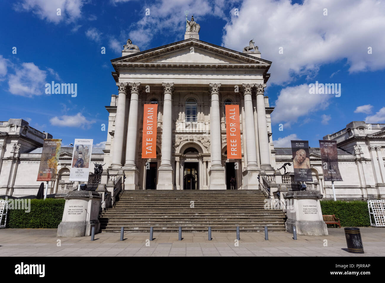 Tate Britain in London, England United Kingdom UK Stock Photo