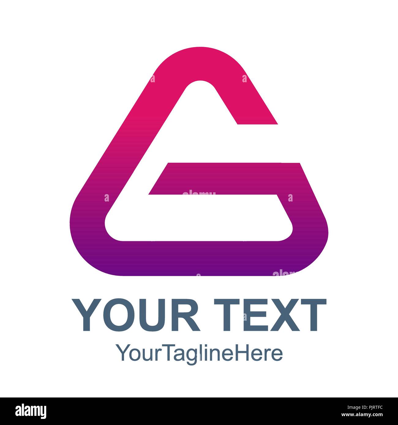 Vector of design abstract letter G logo elements. Abstract logo icon ...