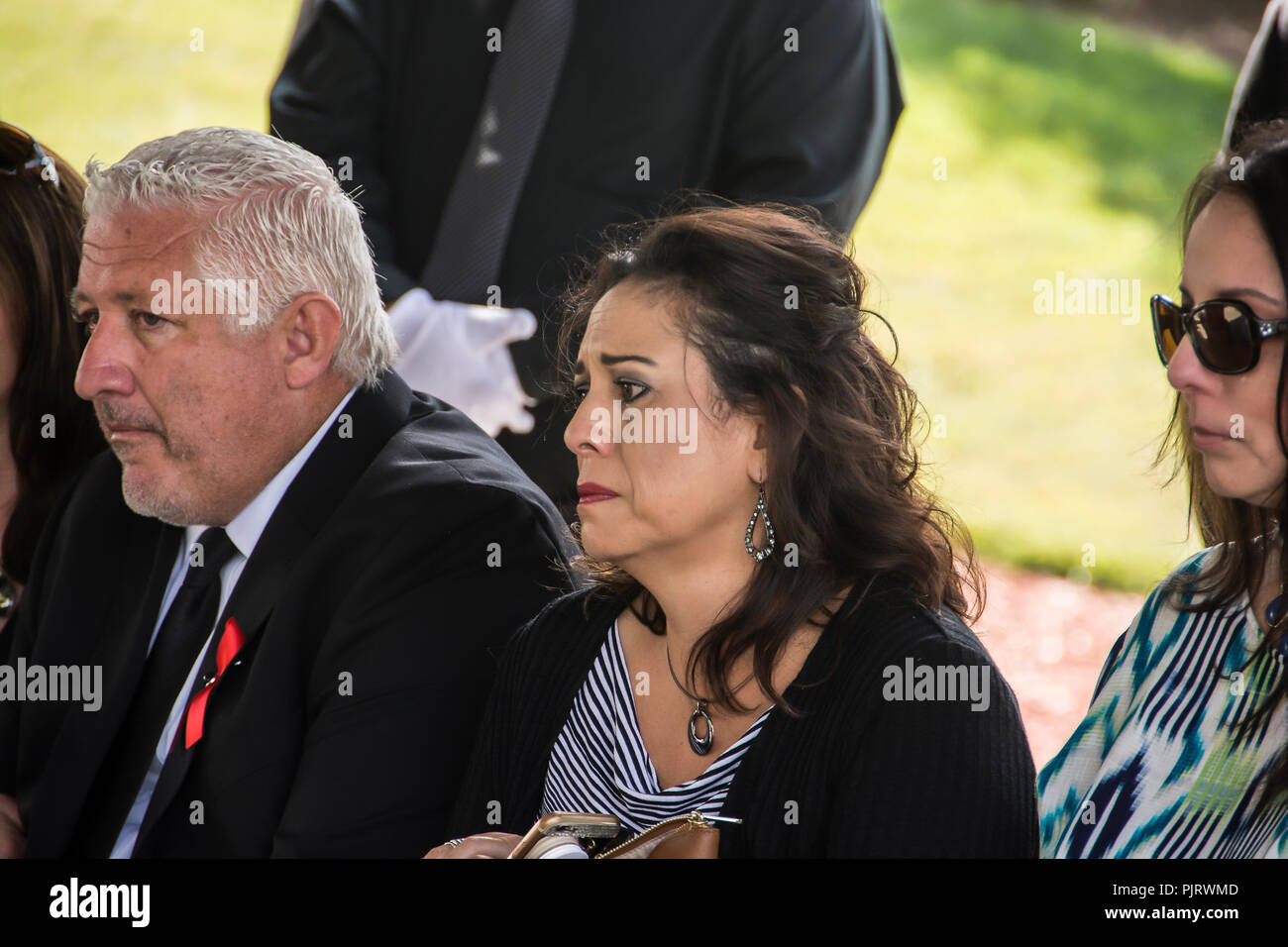 Vietnam war funeral veteran hi-res stock photography and images - Alamy