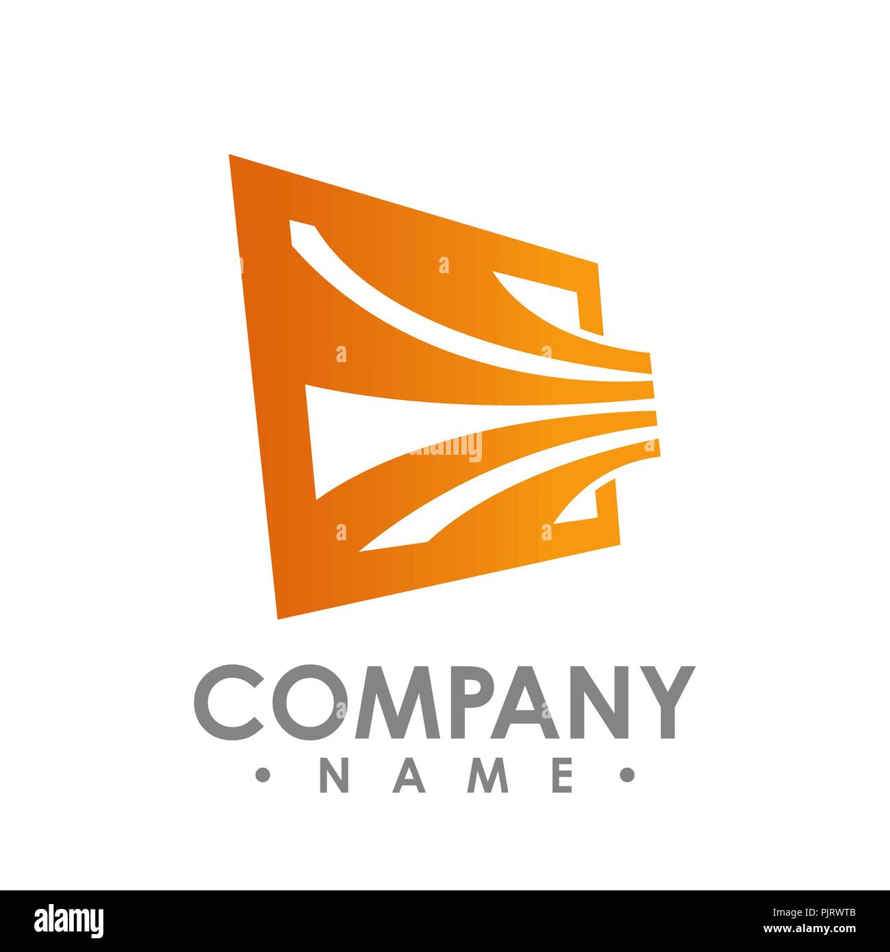 Mobile Phone App Center Logo Design Template Vector Stock Vector