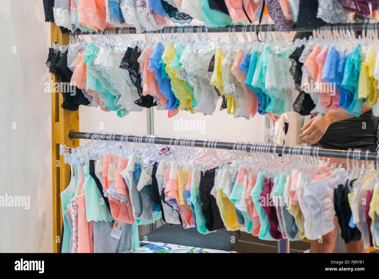 lingerie in store