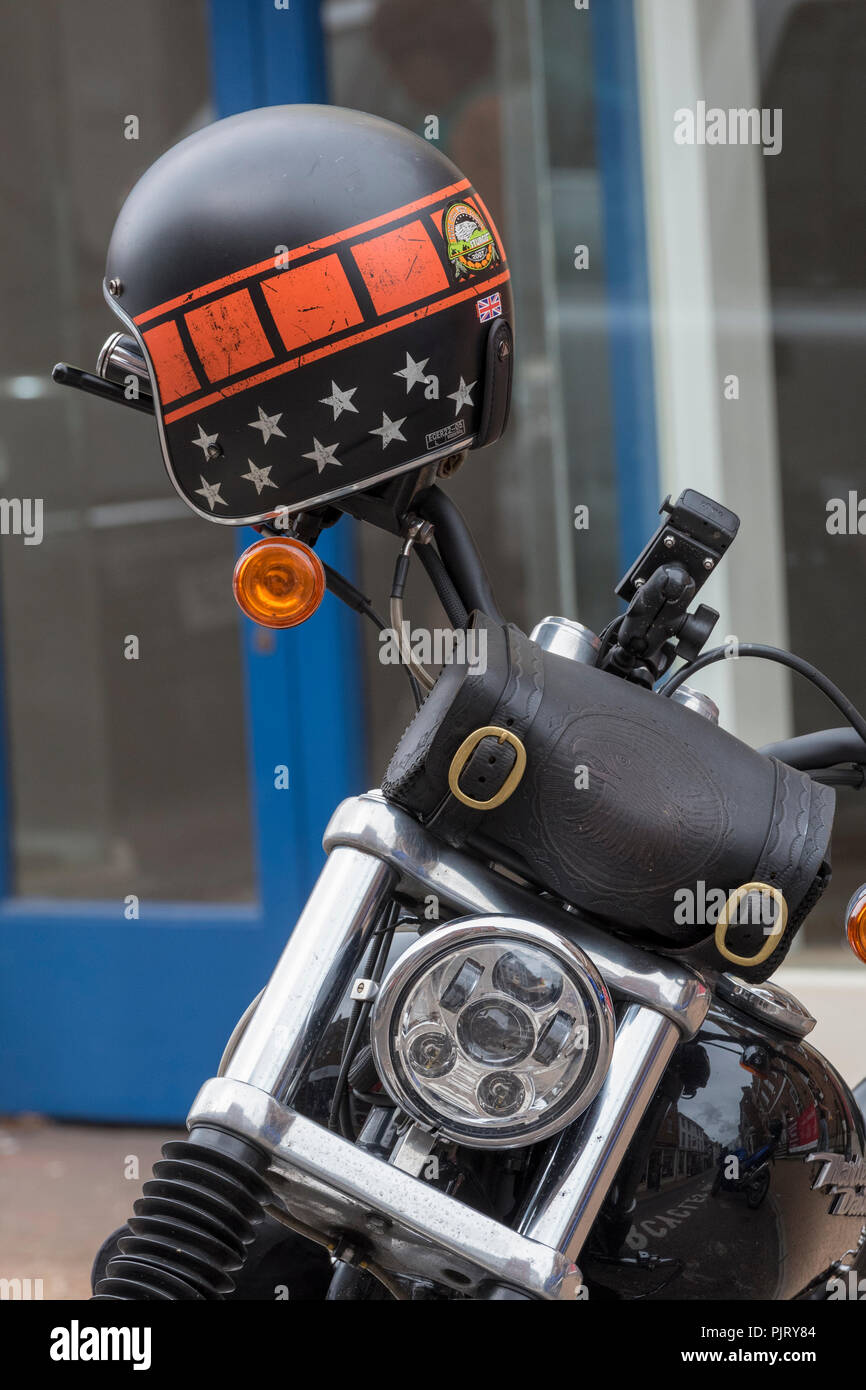 Harley Davidson Bike Helmet High Resolution Stock Photography And Images Alamy