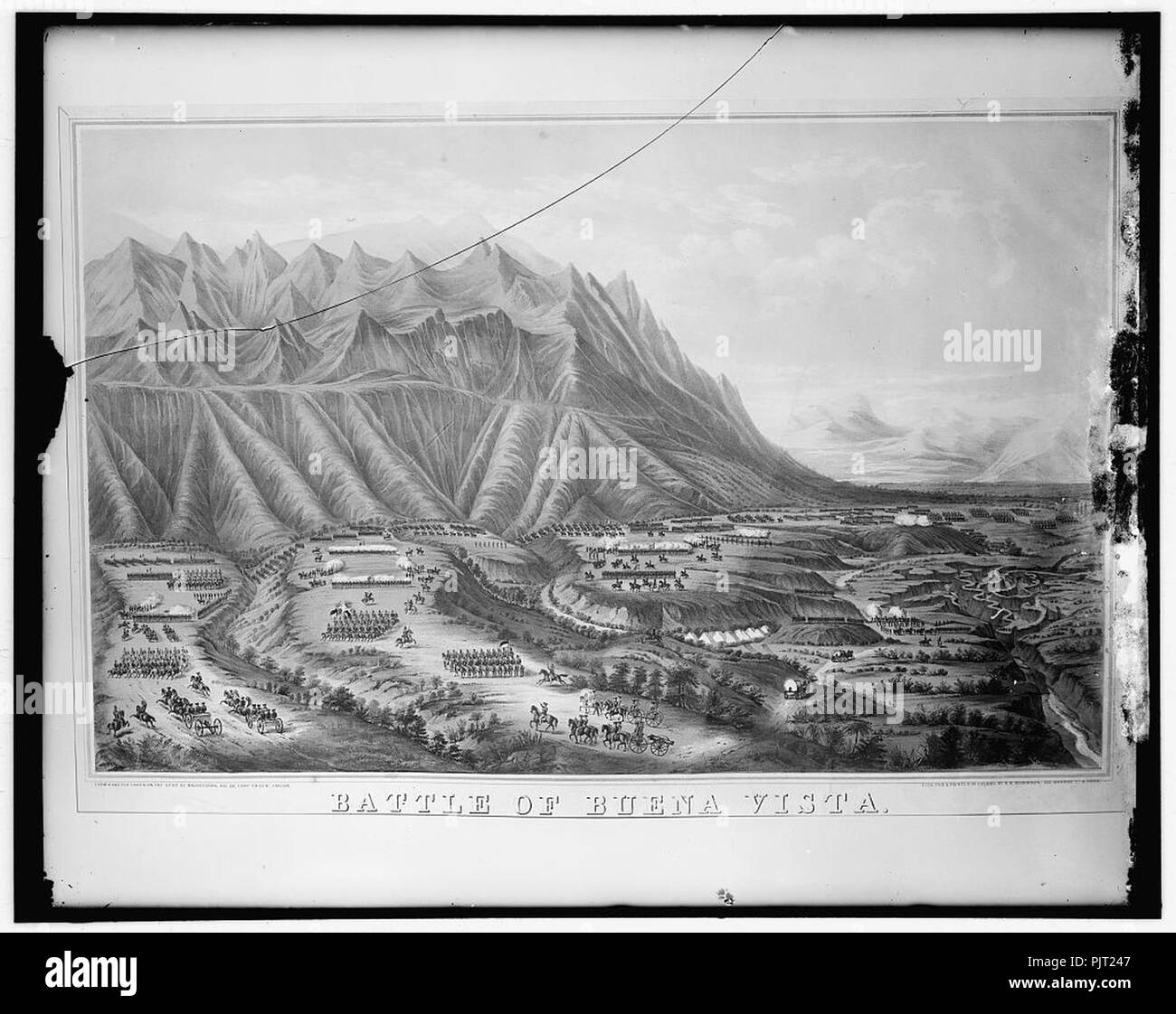Battle Of Buena Vista Stock Photo Alamy