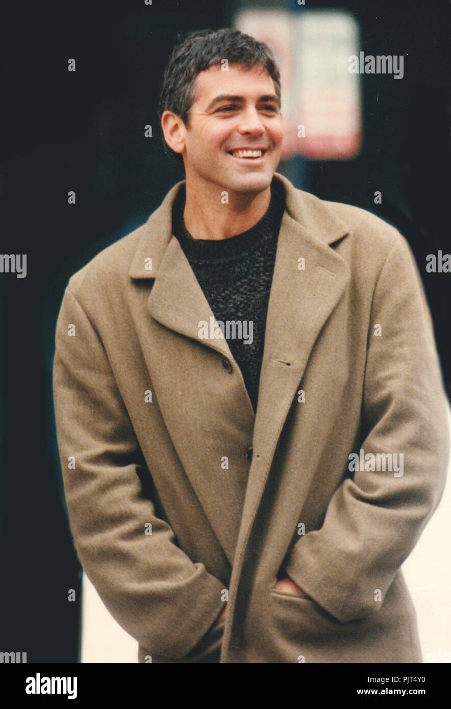 George Clooney 1996 Photo By John Barrett/PHOTOlink Stock Photo - Alamy