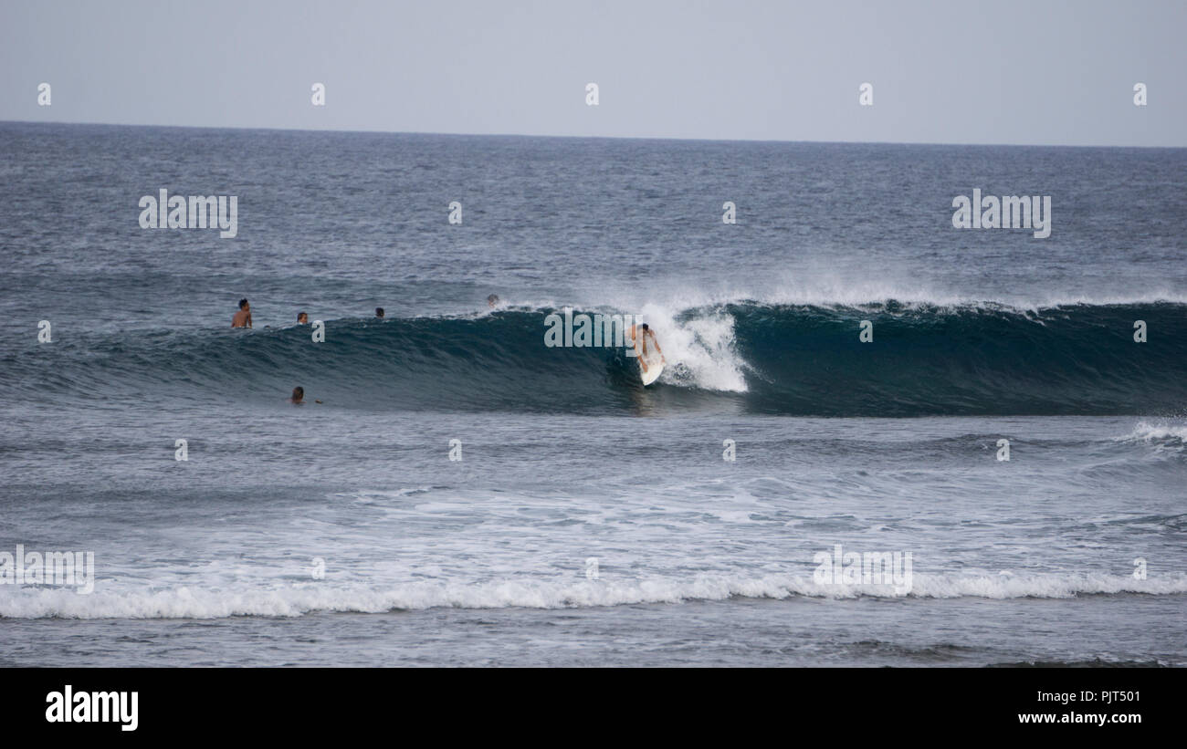 SIARGAO: SURFING CAPITAL OF THE PHILIPPINES Stock Photo