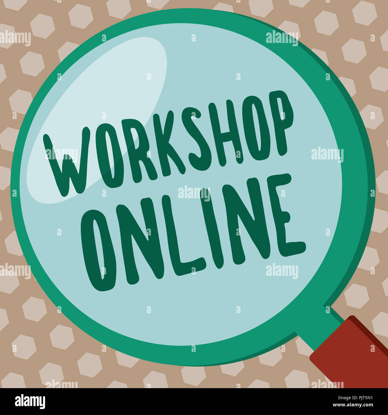 Word writing text Workshop Online. Business concept for room or ...