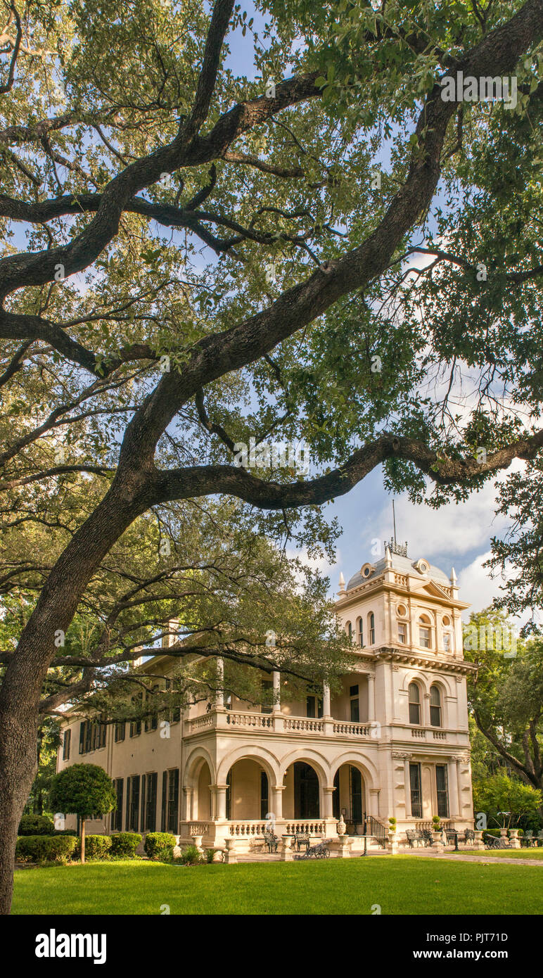 Villa Finale, art museum at King William Street, King William Historic District, San Antonio