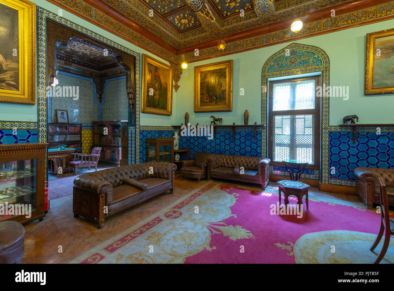 Manial Palace Of Prince Mohammed Ali Living Room At The