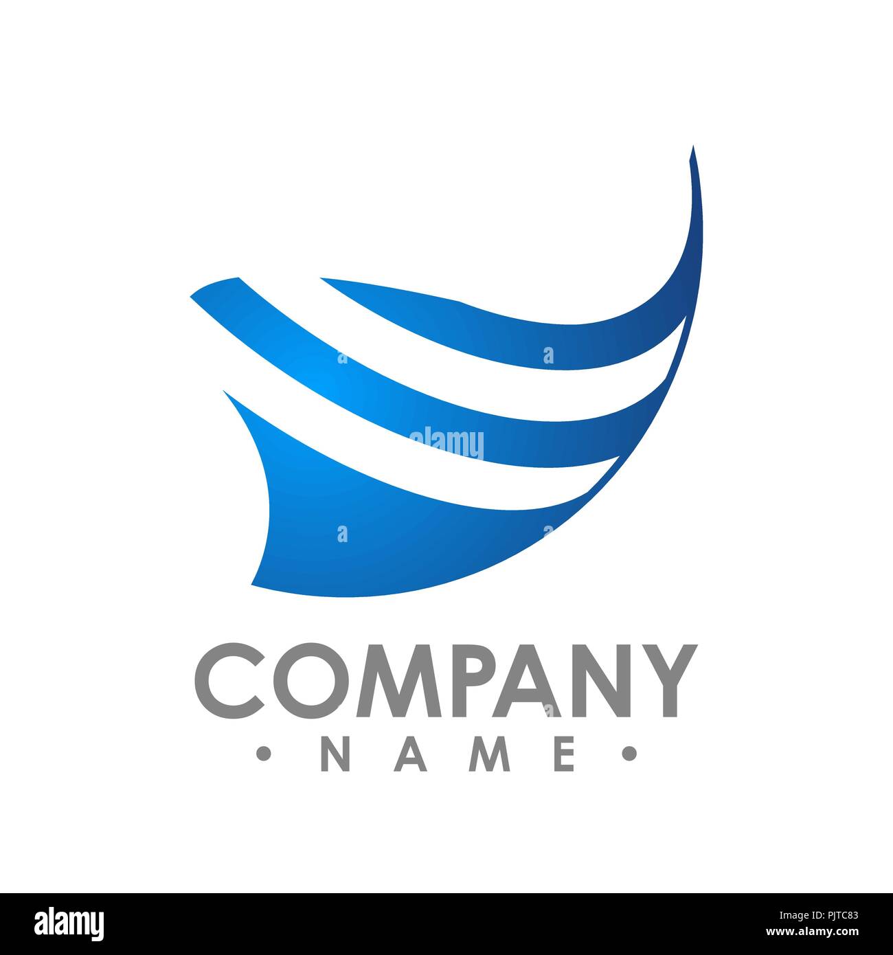 Vector wings logo . Winged logo company and icon wing flying vector