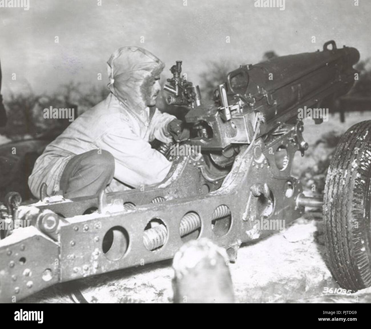Battle of the bulge artillery hi-res stock photography and