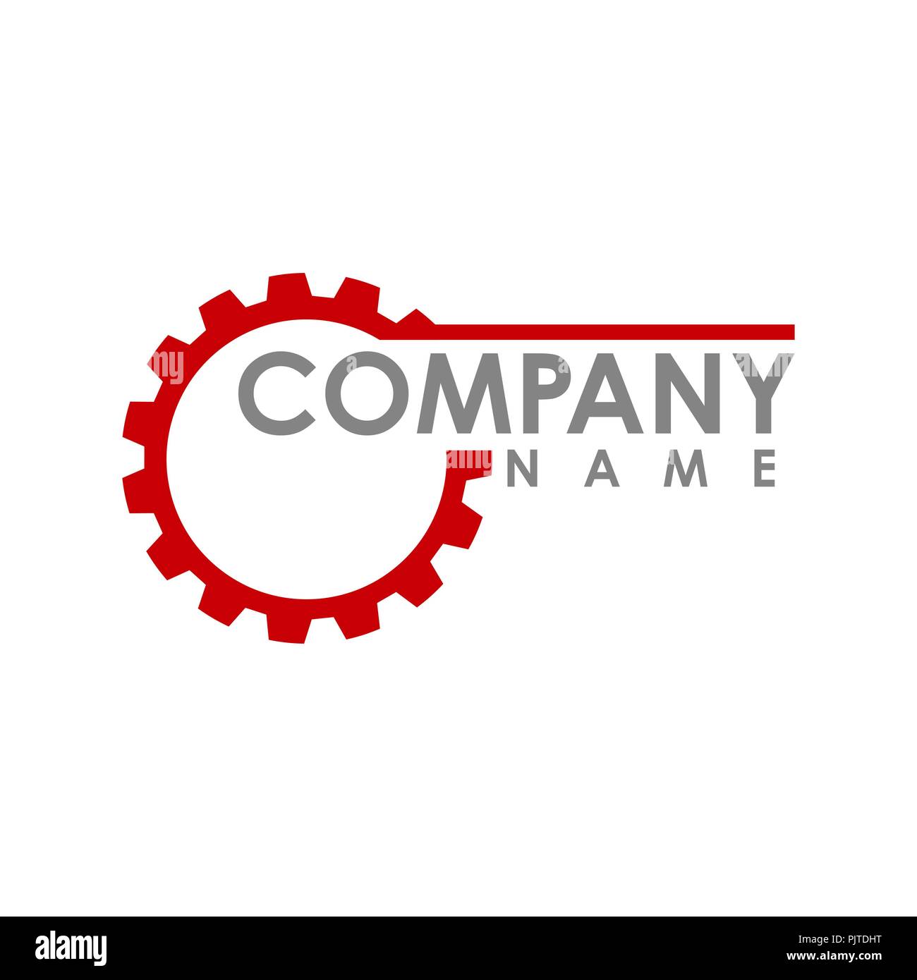 Gear logo concept vector logo concept illustration. Abstract logo sign