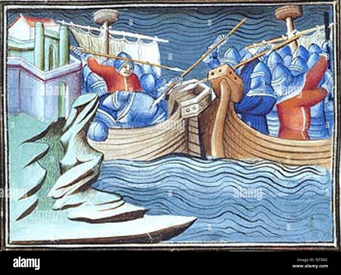 Battle of La Rochelle Stock Photo Alamy